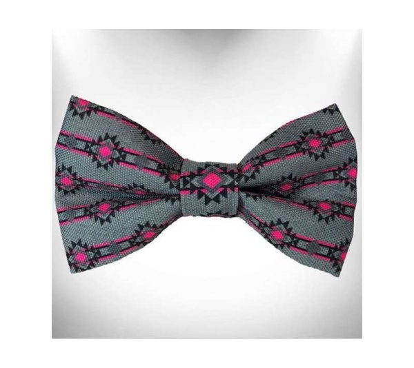 Pow Wow Pink - Southwestern Bow Tie
