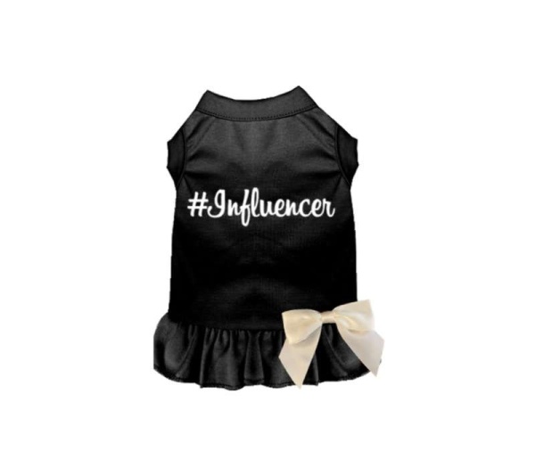 BLACK - #Influencer Dress - Large