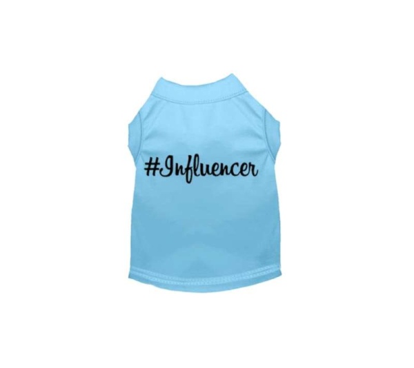 BABY BLUE - #Influencer Shirt - X Large