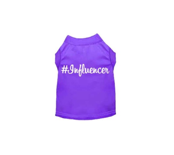 PURPLE - #Influencer Shirt - Small