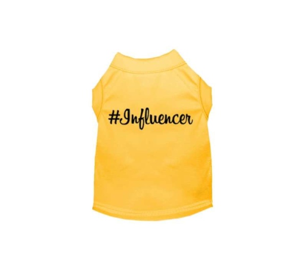 YELLOW - #Influencer Shirt - X Large