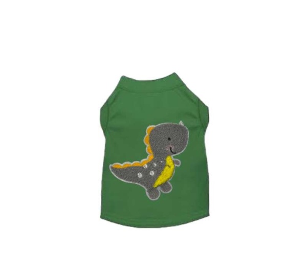 GREEN - Baby Dino Tee - Large