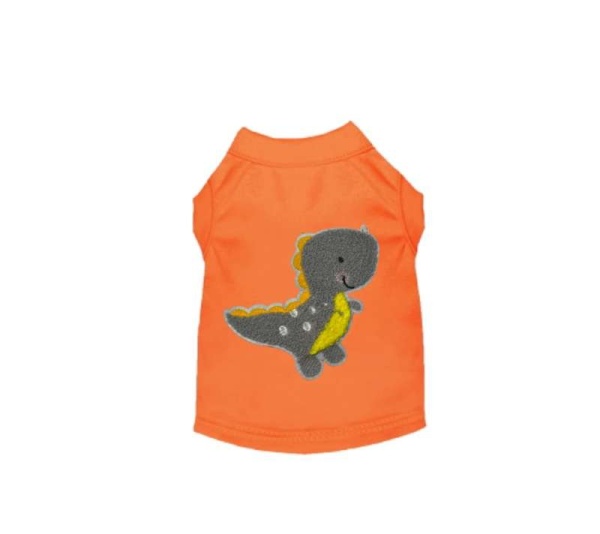ORANGE - Baby Dino Tee - Medium