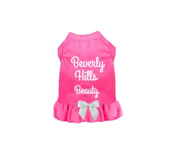 PINK - Beverly Hills Beauty Dog Dress - 2X Large