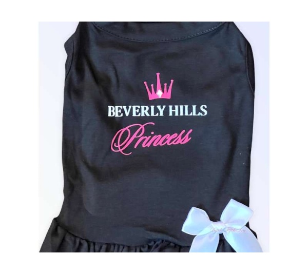 BLACK - Beverly Hills Princess - X Small