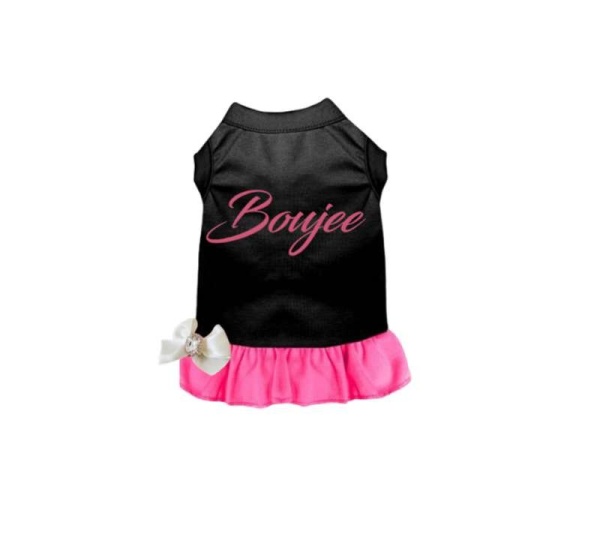 BLACK WITH PINK BOTTOM - Boujee - X Large