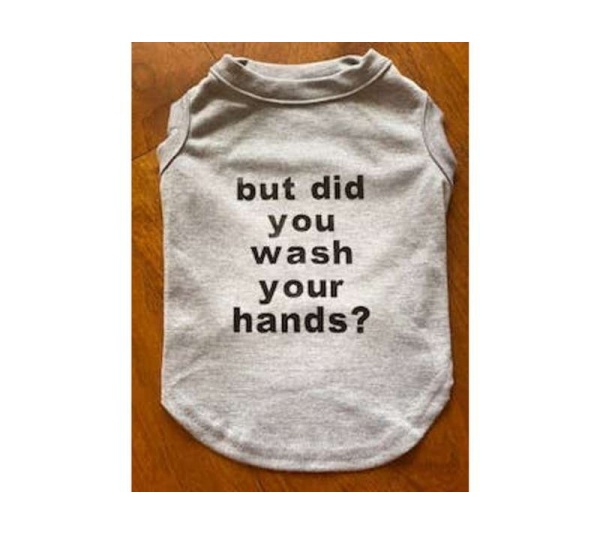 White - But did you wash your hands tee - X Small