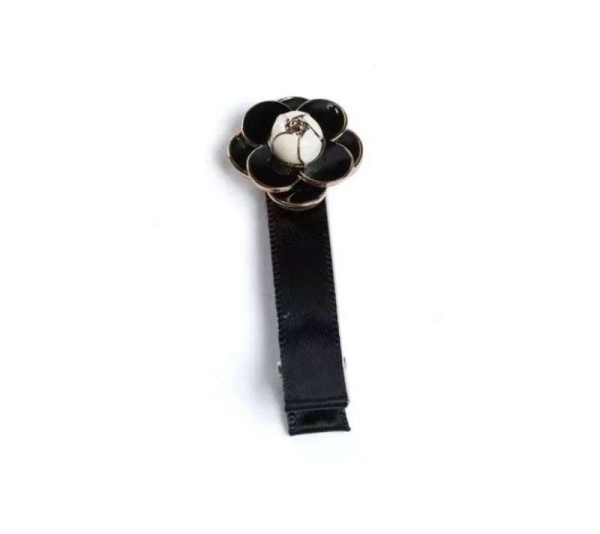 BLACK - Camellia Hair Clips