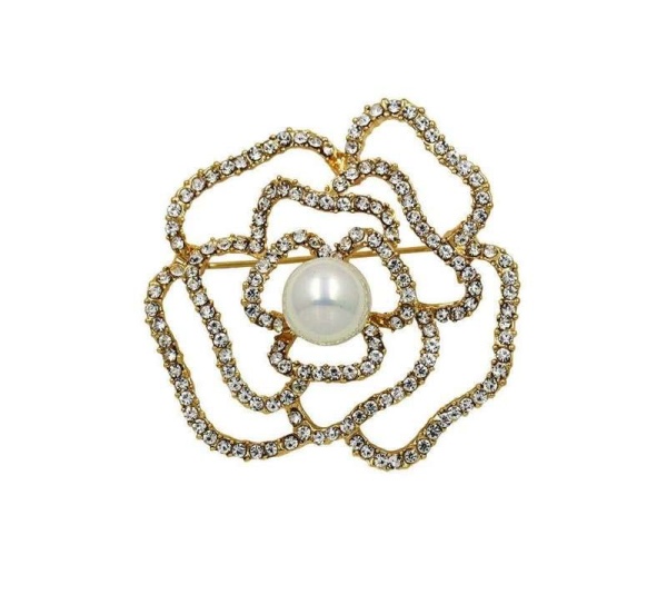 Camellia Luxury Brooch