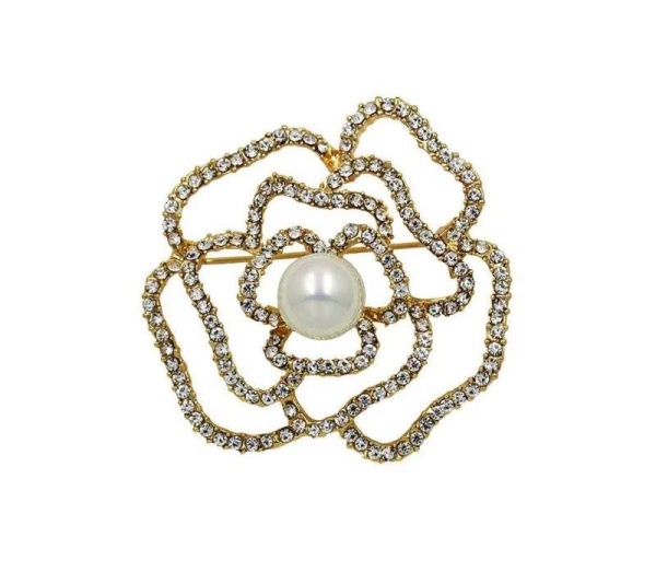 Camellia Luxury Brooch