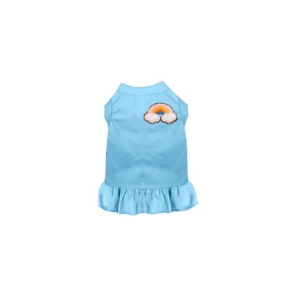 BLUE - Chenille Rainbow  - Medium