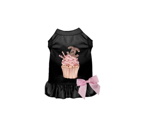 BLACK - Chewnel Cupcake Dress - X Large