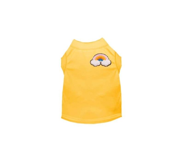 YELLOW - Chenille Rainbow  - Small