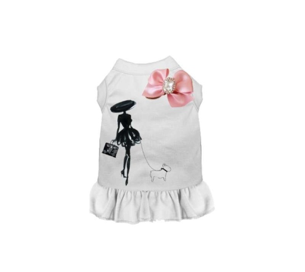 WHITE - Classy Lady and Frenchie - Small