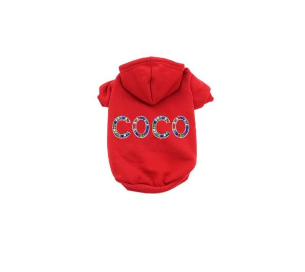 RED - Coco Hoodie - Medium