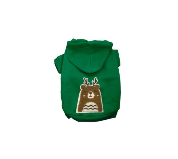 GREEN - Cuddle Antler Bear - Small