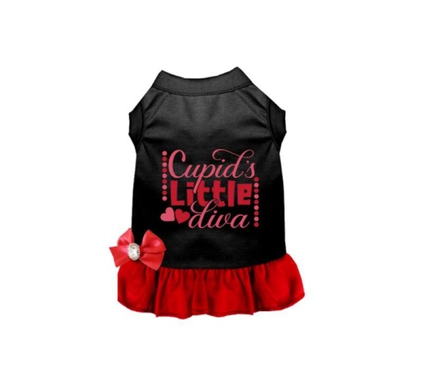 BLACK AND RED - Cupid's Little Diva - Small