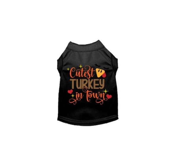 BLACK - Cutest Turkey in Town - Small