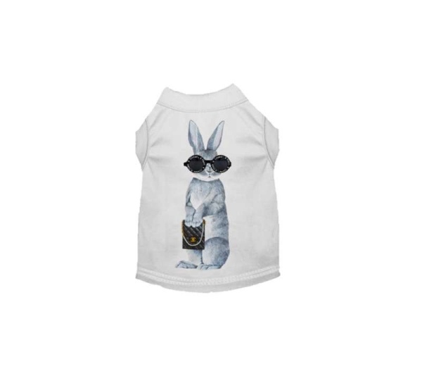 WHITE - Designer Bunny - Medium