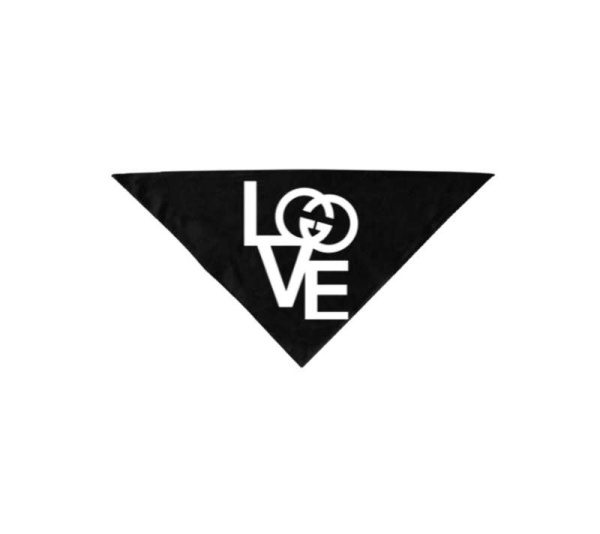 Black - Designer Inspired Bandanas - Small