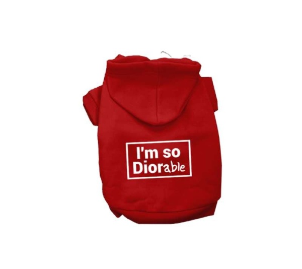 RED - DIOR-able Hoodie - Large