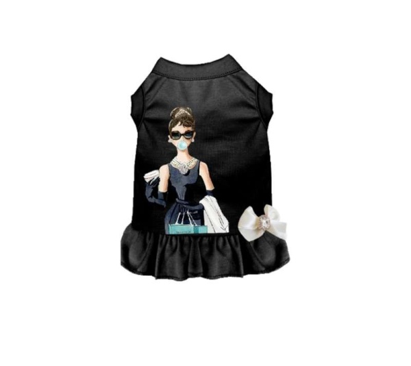 BLACK - Little Miss Sniffany Dress - Small
