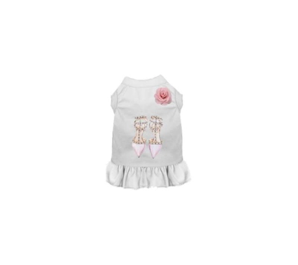 White - Loubarkin Dress - Small