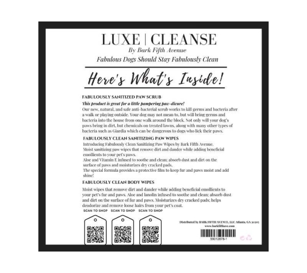 Luxe Cleanse Travel Safe and Go Kit