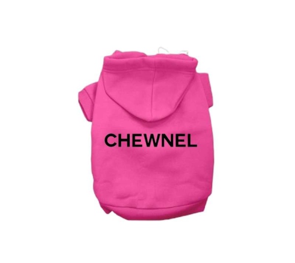 HOT PINK - My Fab Chewnel Warm Dog Hoodie - X Small