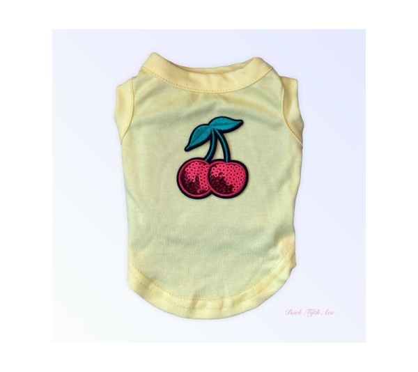 YELLOW - My Fabulous Cherry Tank - Small