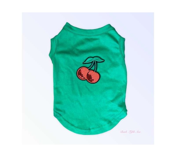 GREEN - My Fabulous Cherry Tank - Medium