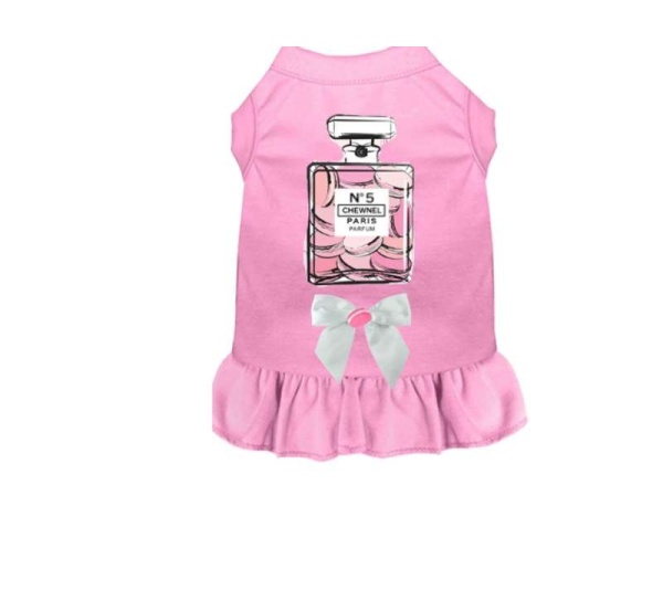 PINK - My Favorite Treats Dog Dress - Large