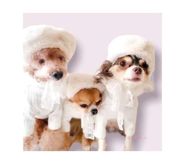 CREAM - My Furry Beret - Medium