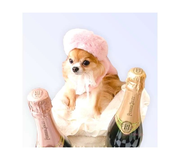 PINK - My Furry Beret - Medium