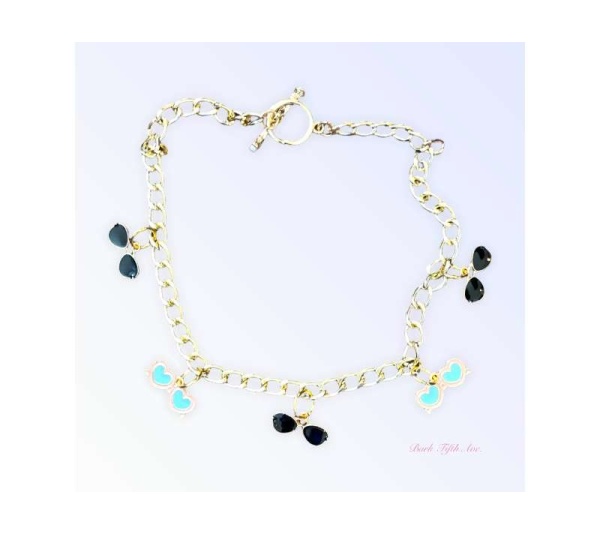 My Summertime Aviator Charm Toggle Necklace - Large