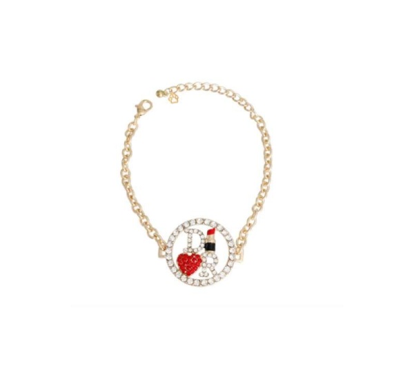 Paw-Dior Charm Dog Necklace - Large