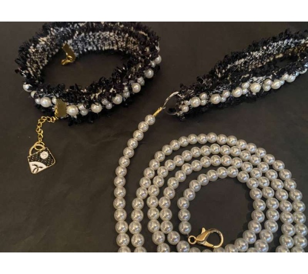 Pearl and Tweed Leash