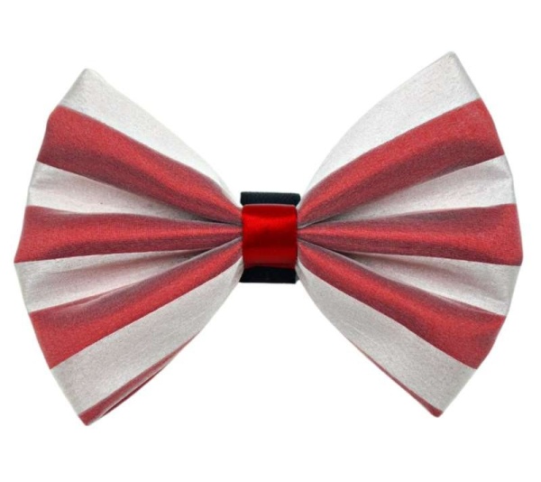 White/Red - PR3006X|Pets Ribbons - 6"