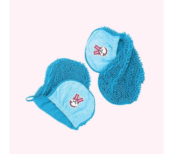 "Cutest Bitch" Blue Bath Towel