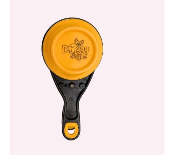 "Feed Me Human" Orange Dog Food Scooper