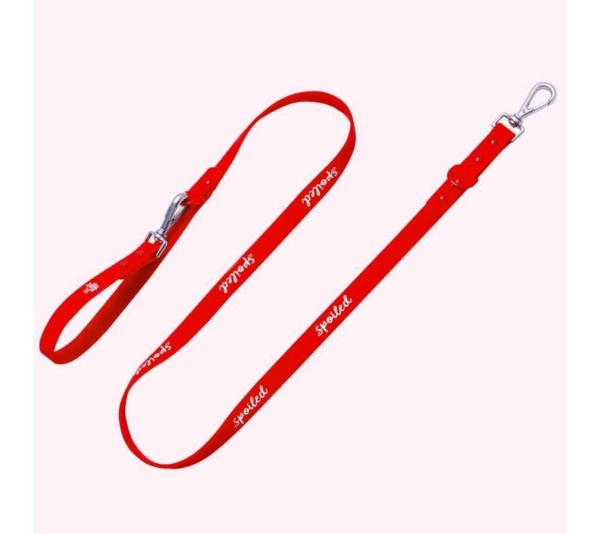 "Spoiled" Red Leash