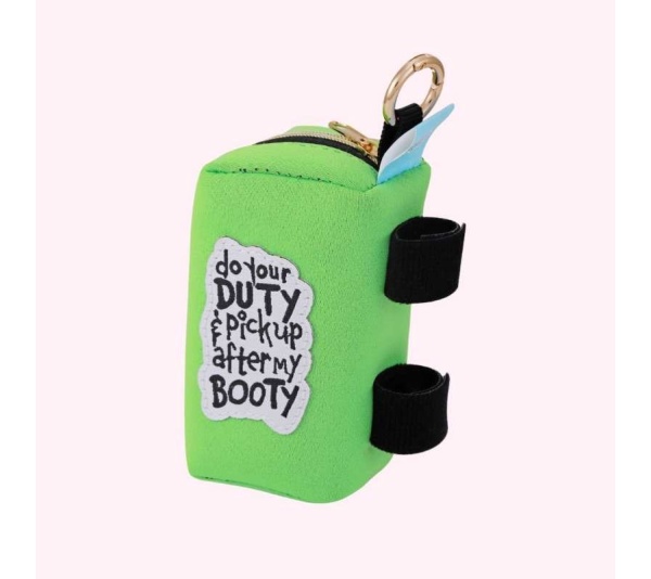 "Do Your Duty" Green Poop Bag Dispenser