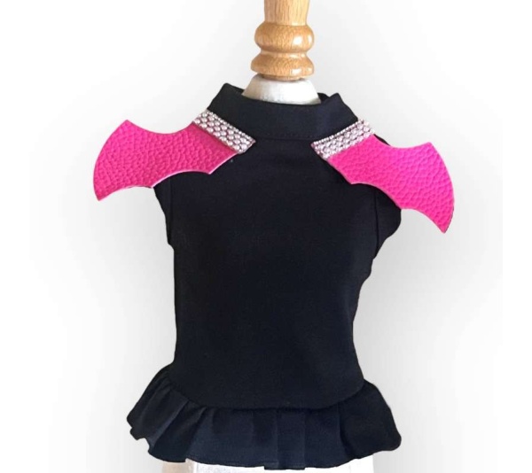 Bat Girl- Dog Dress - Small