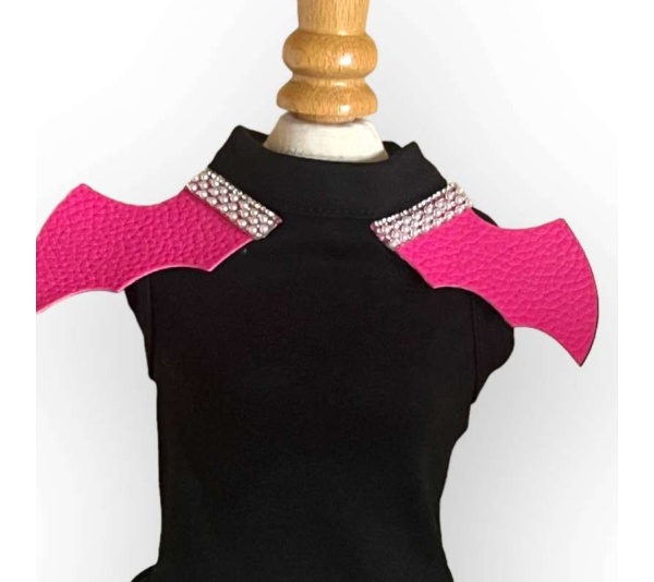 Bat Girl- Dog Dress - Medium