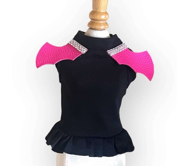 Bat Girl- Dog Dress - XL
