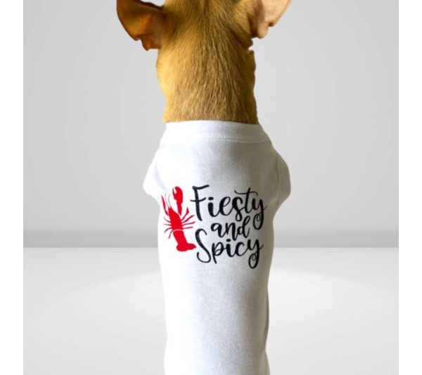 Feisty & Spicy Dog Tee - Large