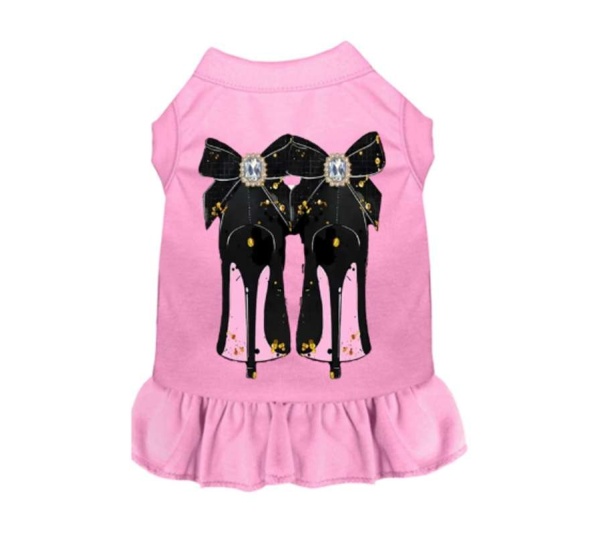 My Favorite Pink Heels- Dog Dress - XL