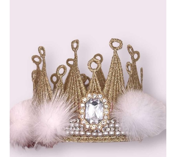 Snowy Winter Wonderland Crown - Small