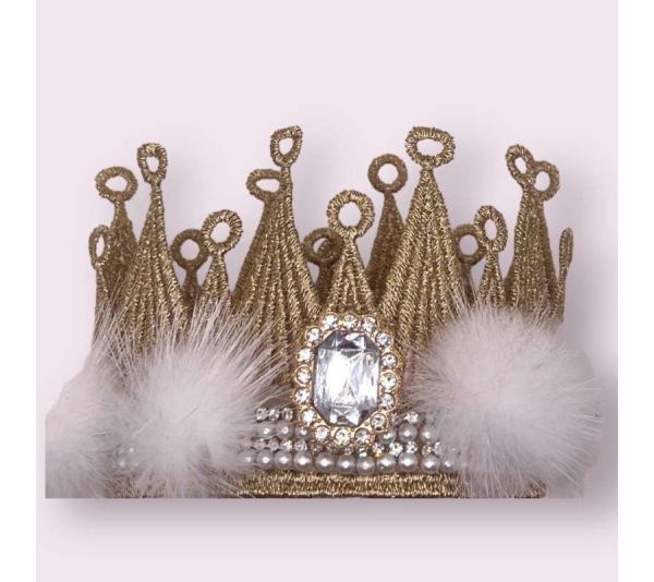 Snowy Winter Wonderland Crown - Large