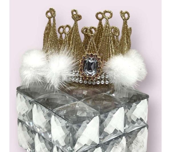 Snowy Winter Wonderland Crown - Large